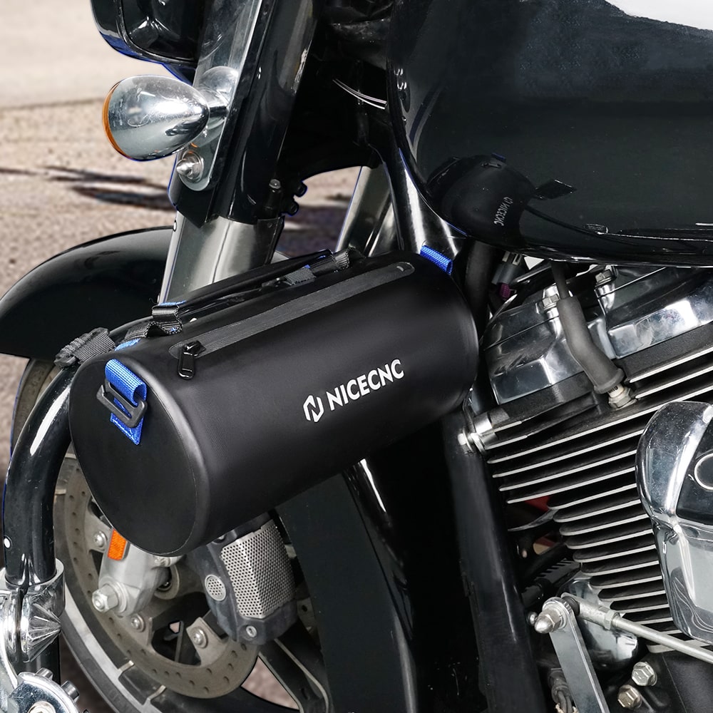 Motorrad Lenker Tasche Vorne Barrel Lagerung Taschen Wasserdicht