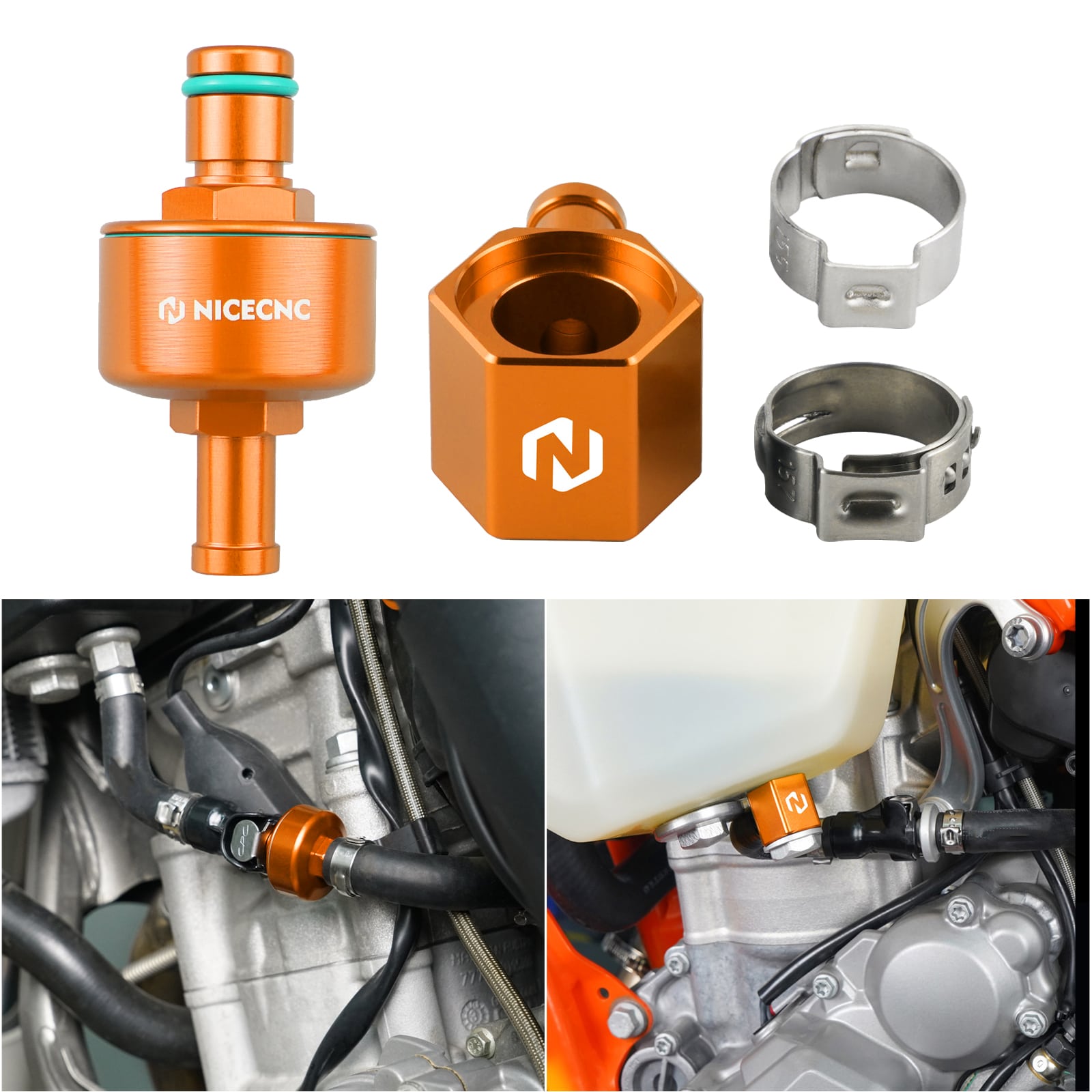 Kraftstoffleitung Tankverbinder Kraftstofffilter für KTM Husqvarna Gasgas Beta