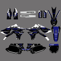 Neue Aufkleber-Kits für Yamaha YZ450F YZF450 2010 2011 2012 2013