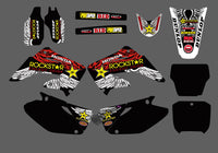 Team Graphics Hintergründe Abziehbilder Aufkleber für HONDA CR125/CR250 2002-2012