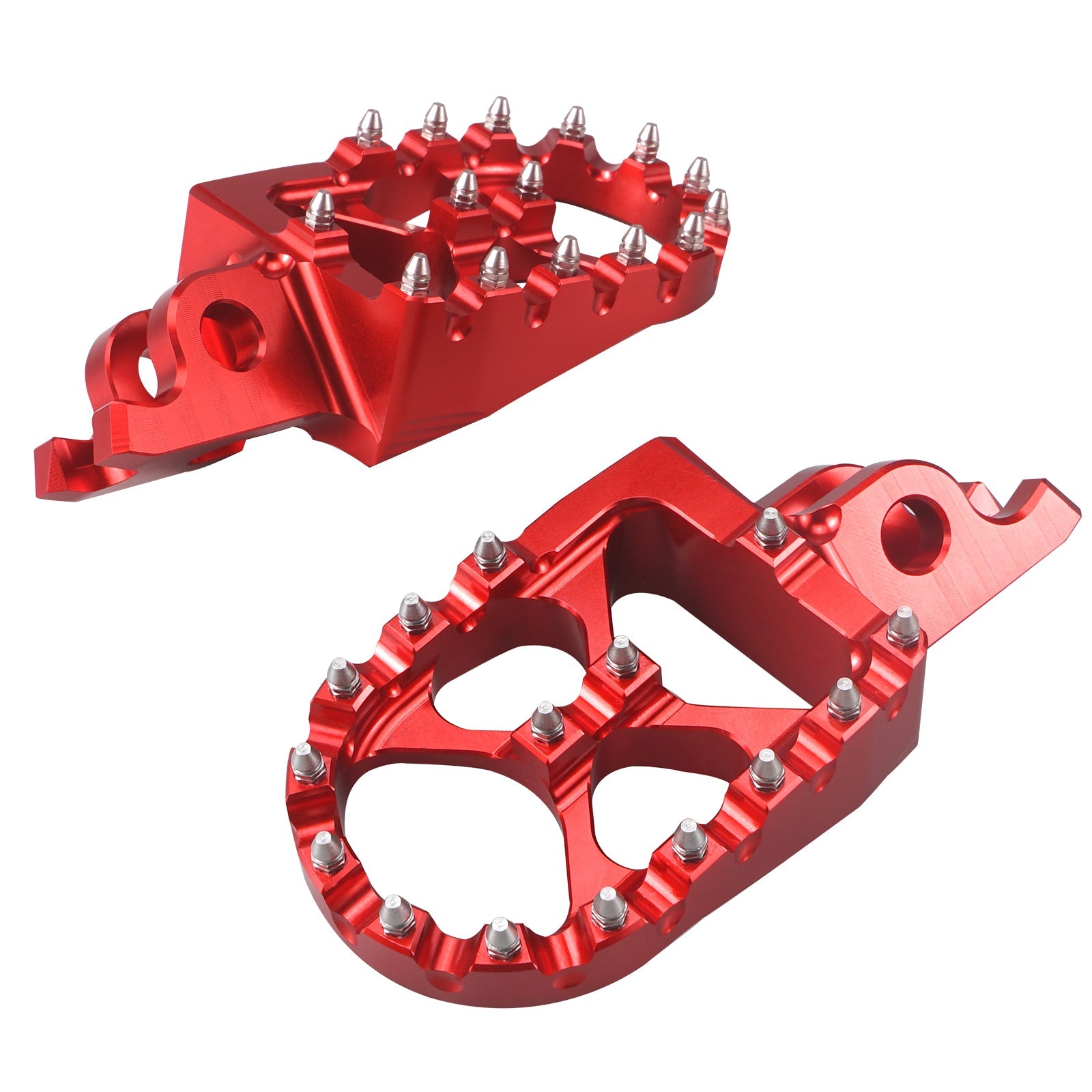 CNC Fußrasten Knospe Motorrad Fußrasten Für Honda CRF250R CRF450R