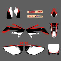 Motorrad Team Grafiken Hintergründe Abziehbilder Aufkleber Für HONDA CRF250 2006-2007