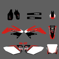 Motorrad Team Grafiken Hintergründe Abziehbilder Aufkleber Für HONDA CRF250 2006-2007