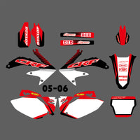 Motocross-Grafiken, Aufkleber für Honda CRF450R 2005–2006