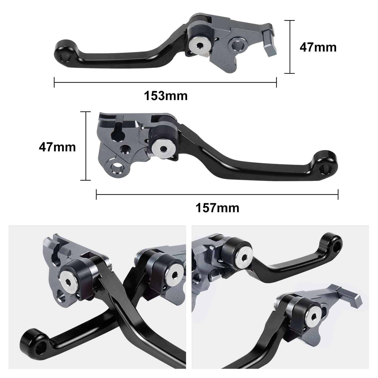 Pivot Bremse Kupplung Hebel Set Für Honda XR650L 1993-2023