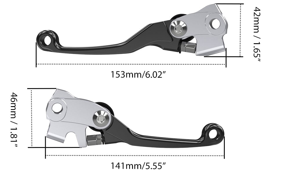 Klappbar Kupplungs und Bremshebel Set für Husqvarna TE/FE 125-501