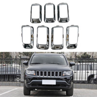 Frontgrill Grill Einsatz Abdeckung Rahmen Borte für Jeep Compass 2011-2016