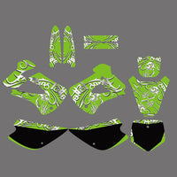 Für KAWASAKI KX85/KX100 2001-2013 Aufkleber-Set