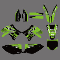 Team Grafiken Hintergründe Abziehbilder Aufkleber Für Kawasaki KXF 250 KX250F 2009-2012