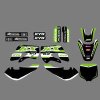 Team Graphics Aufkleber Aufkleber Kits für Kawasaki KX65 2000-2013