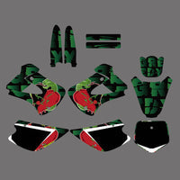 Für KAWASAKI KX85/KX100 2001-2013 Aufkleber-Set