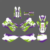 Grafik-Kit für KAWASAKI KX85/KX100 2001-2013 Aufkleber