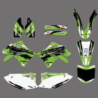 Team Grafiken Hintergründe Abziehbilder Aufkleber Für Kawasaki KXF 250 KX250F 2009-2012