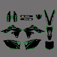 Grafik-Aufkleber-Set für KAWASAKI KXF250 2013-2014