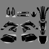 Grafik-Hintergrund-Aufkleber-Set für Kawasaki KX450F KXF450 06-08