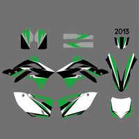 Motorrad Volle Grafiken Decals Aufkleber Für KAWASAKI KXF450 2013-2015