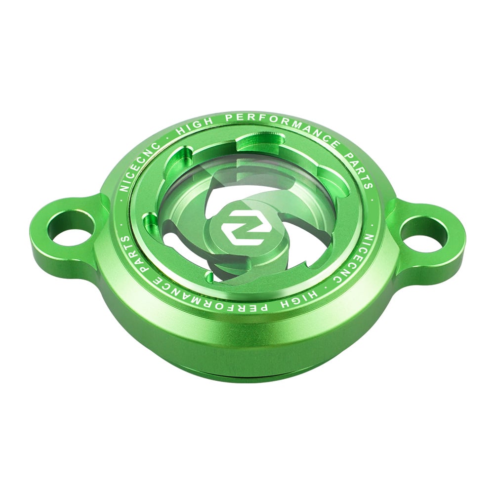 Transparenter Motorölfilterdeckel für Kawasaki KX250