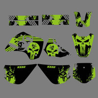 Personality Team-Grafikkits für Kawasaki KX80 1994 1995 1996 1997