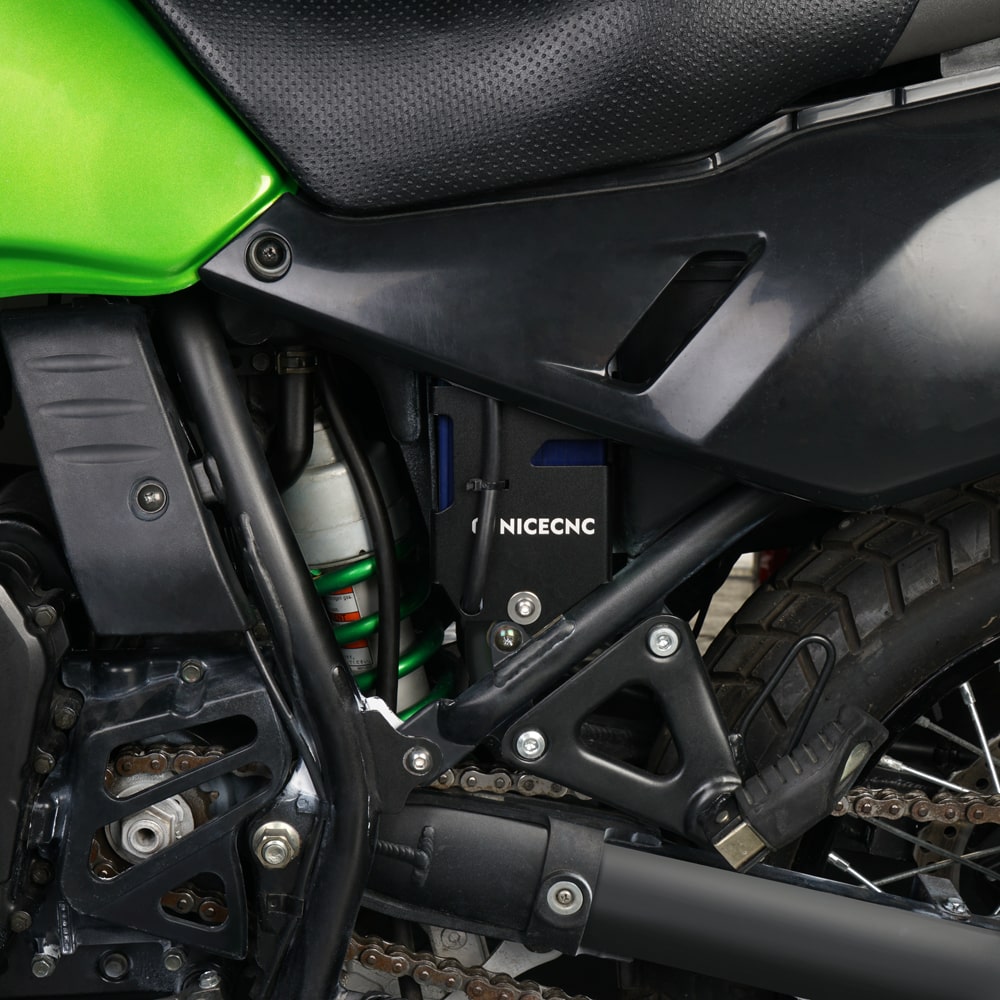 Batterieabdeckung Batterieschutz Schutzfolie für Kawasaki KLR650 08-18