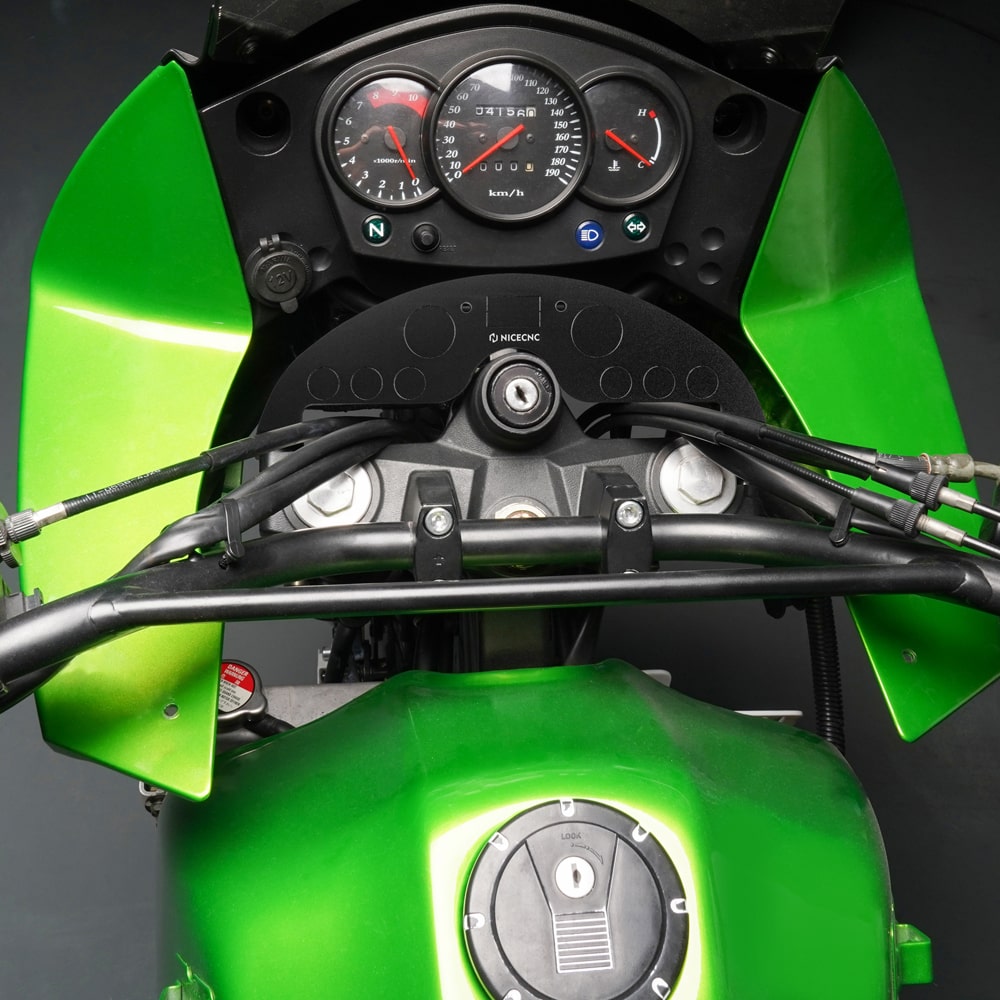 Armaturenbrett für Kawasaki KLR 650 Aluminium CNC 08-18