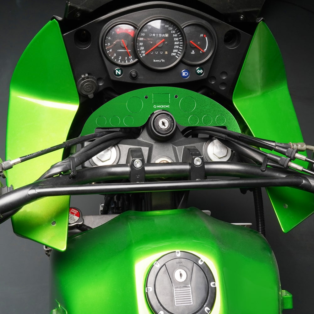 Armaturenbrett für Kawasaki KLR 650 Aluminium CNC 08-18