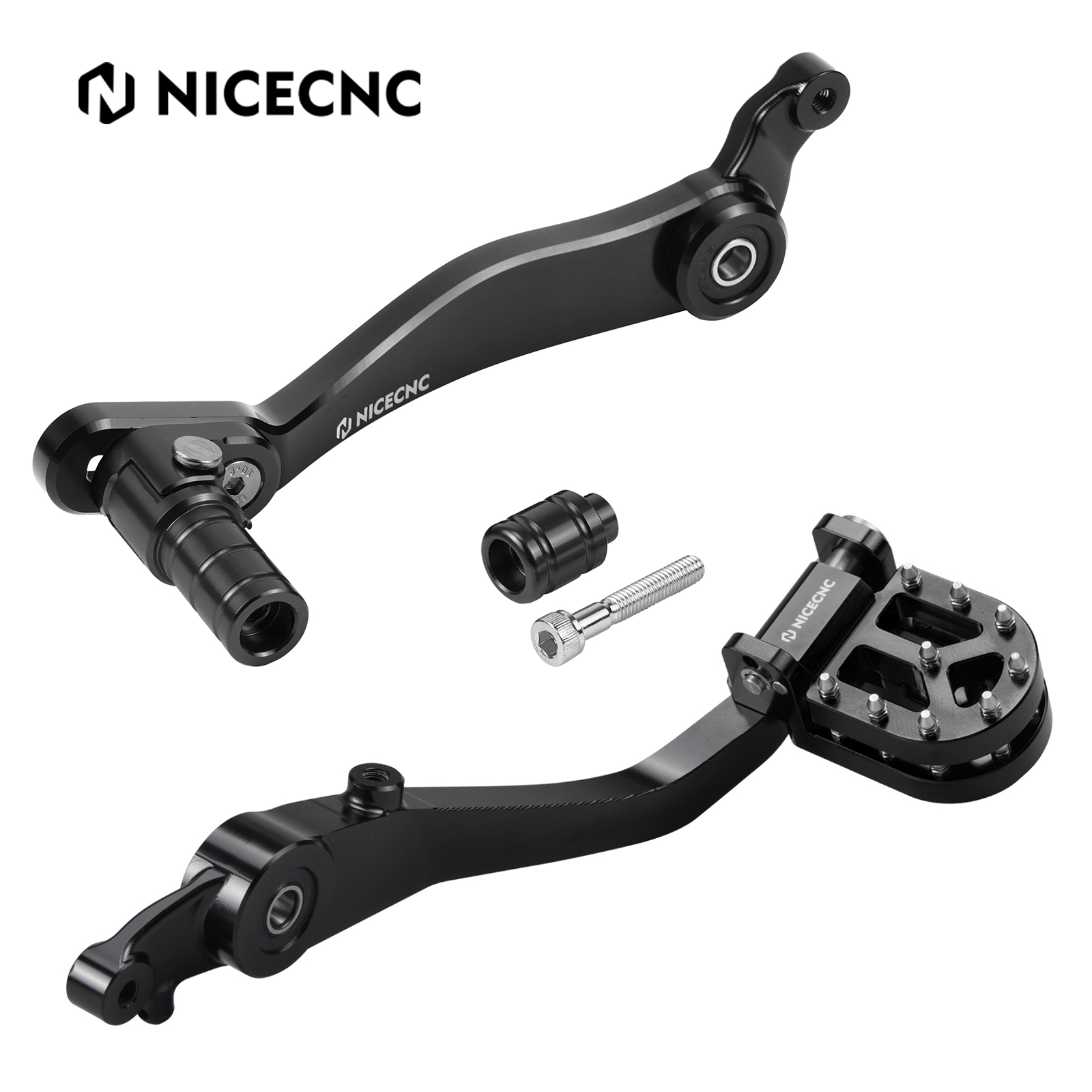 Verstellbarer Schalthebel + Hinterradbremshebel für Husqvarna Norden 901 2022-2025