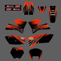 Motorrad Grafik Aufkleber Aufkleber Kit Für KTM SX 2005-2006