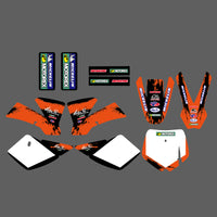 Motorrad Grafik Volle Aufkleber Aufkleber Kit Für KTM SX50 2002-2008