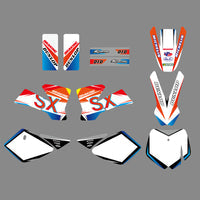 Motorrad Grafik Volle Aufkleber Aufkleber Kit Für KTM SX50 2002-2008