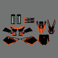 Motorrad Grafik Volle Aufkleber Aufkleber Kit Für KTM SX50 2002-2008