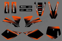 Motorrad Grafik Volle Aufkleber Aufkleber Kit Für KTM SX50 2002-2008