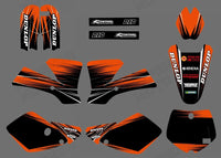 Motorrad Grafik Aufkleber Aufkleber Kit Für KTM SX65 2002-2008