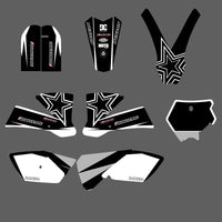 Motorrad Volle Grafik Hintergrund Aufkleber Aufkleber Kits für KTM SX 85-105 2003-2005