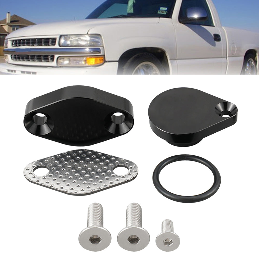 EGR-Löschkit Ansaug-/Abgasblockierplatte für LS LSX 4.8L 5.3L 6.0L Duramax Silverado 2500 3500