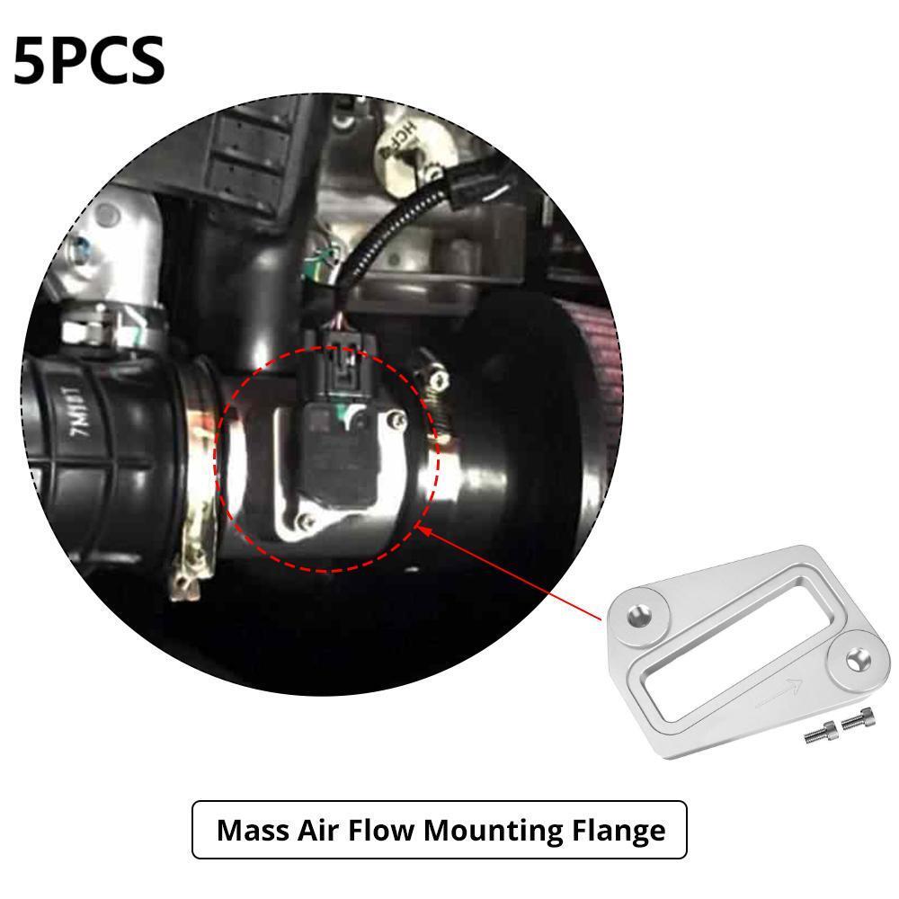 5X MAF Luftmassenmesser Bung Mount Schweißflansch Für LS-Motor Für Coyote-Motor Für LSX LS3 LS7