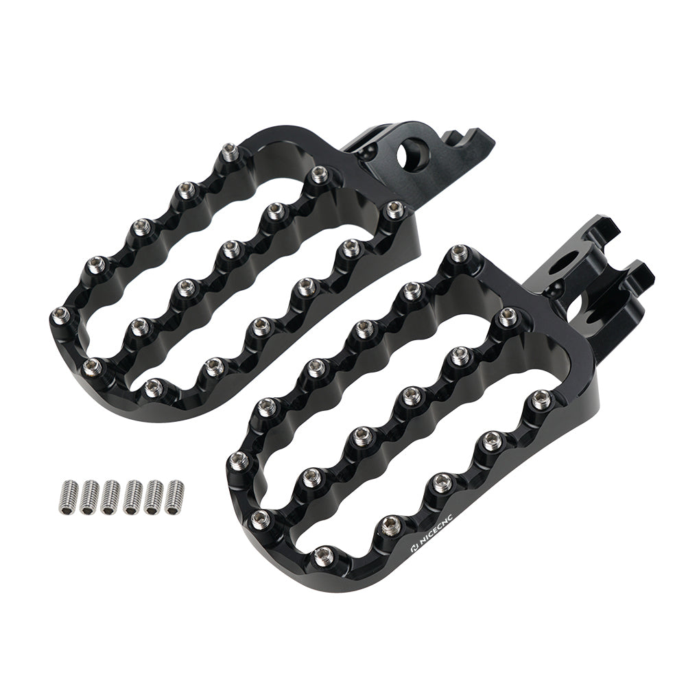 Breite Fahrerfußrasten, Motorrad-Fußpedal-Set für CRF450L 2019–2021, CRF450RX 2017–2021, CRF250L 2012–2021