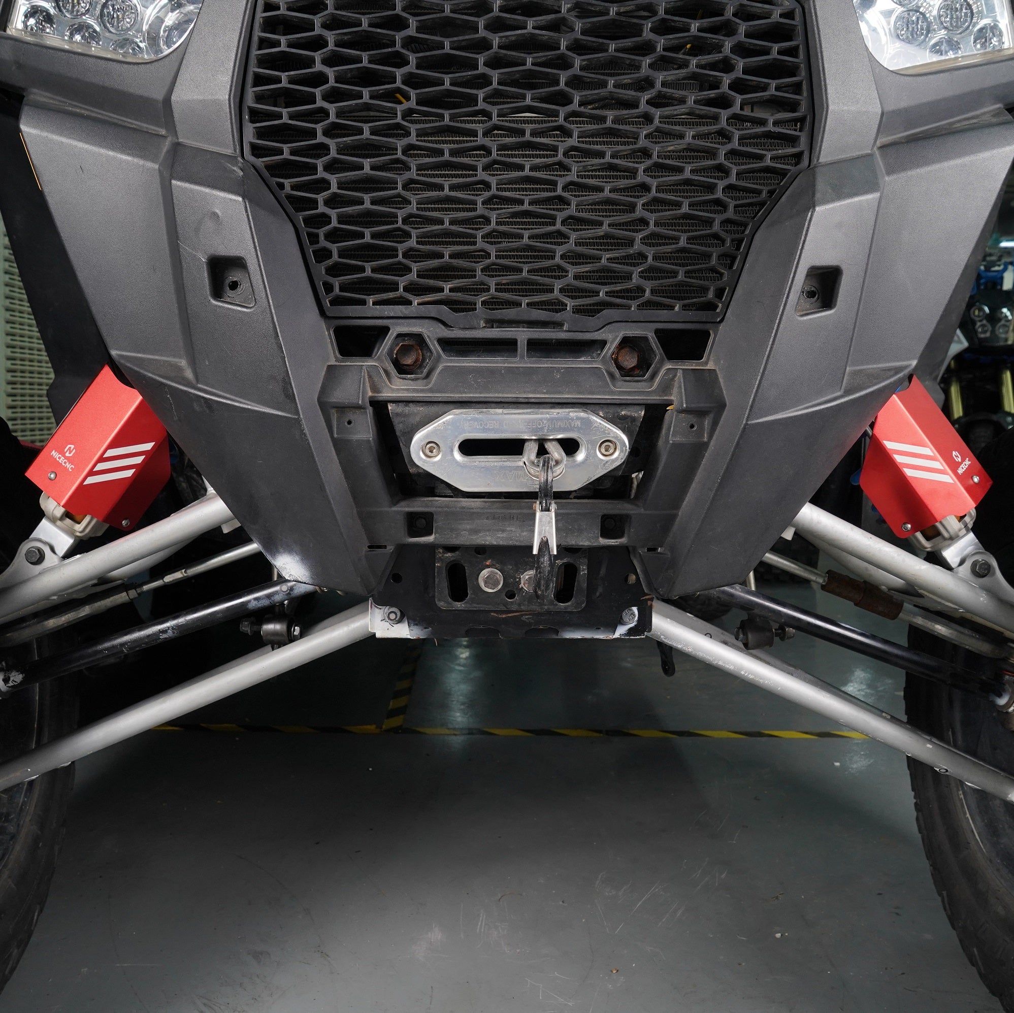 Links + Rechts Erweiterte Front Shock Guard Kit Für Polaris RZR XP 1000 XP 4 1000 2014-2018