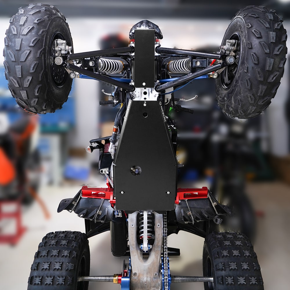 Voller Chassis-Unterfahrschutz für Yamaha Raptor 700 2006-2024