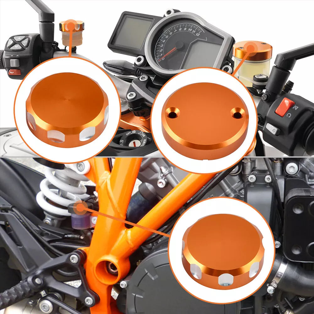 Vordere Bremskupplungsbehälterabdeckungen für KTM 690 Duke 08-10 1290 Super Duke R/GT 14-21