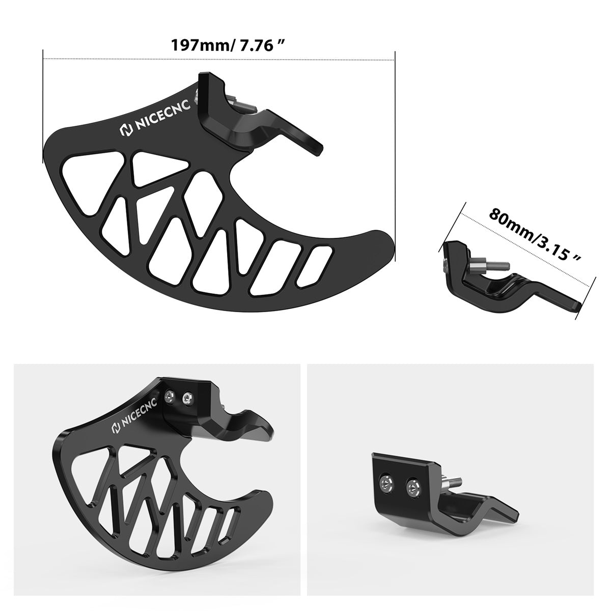 Bremsscheibe vorne Schutz & Gabel Bein Wachen Für Surron Licht Bee X/ S/ L1E Segway X160 X260