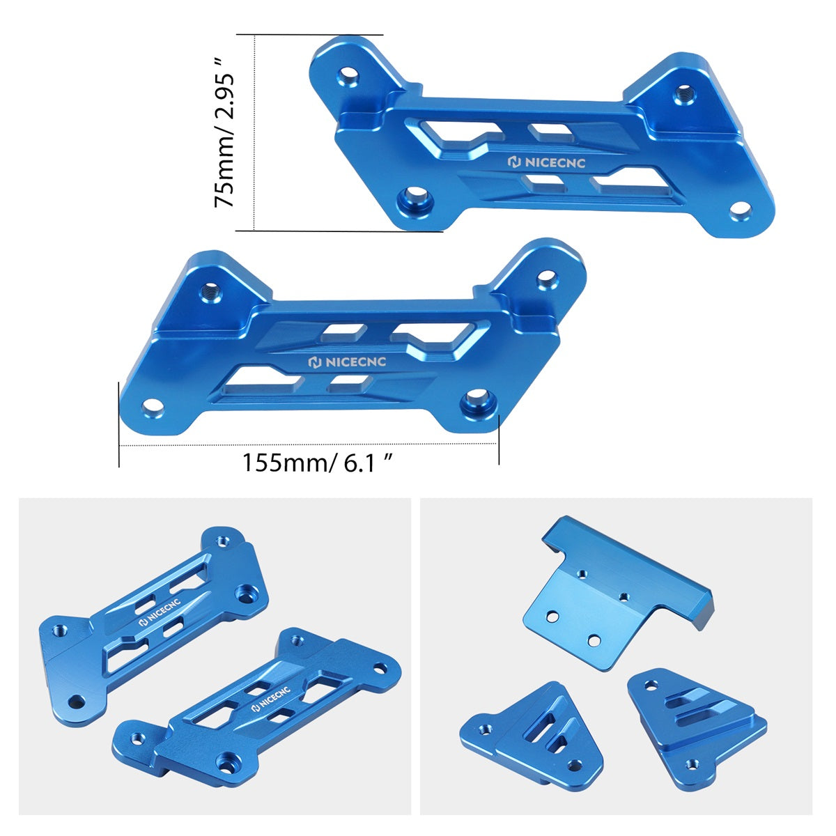 Sitzerhöhung, 5 cm Erhöhungshalterungssatz für Surron Light Bee X/S/L1E Segway X160 X260