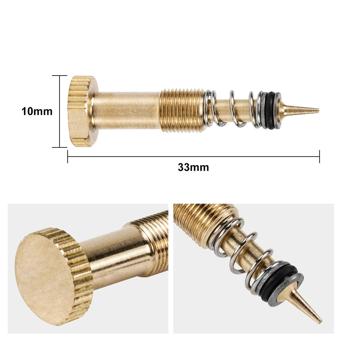 Vergaser Pilot Erweiterte Luft-Kraftstoff-Gemisch Schraube Für Suzuki DR650S 1996-2024