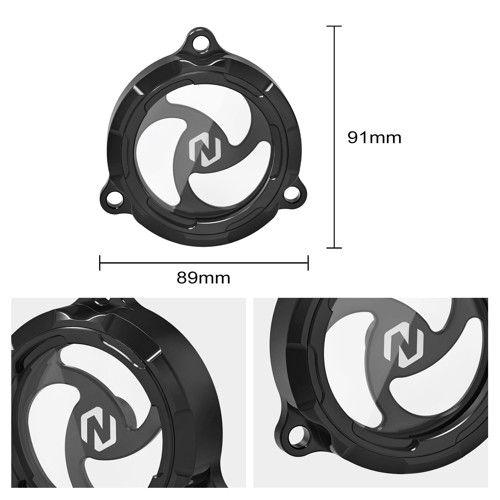 Transparente Ölfilterkappe mit O-Ring für Suzuki DR650S/SE 1990-2023