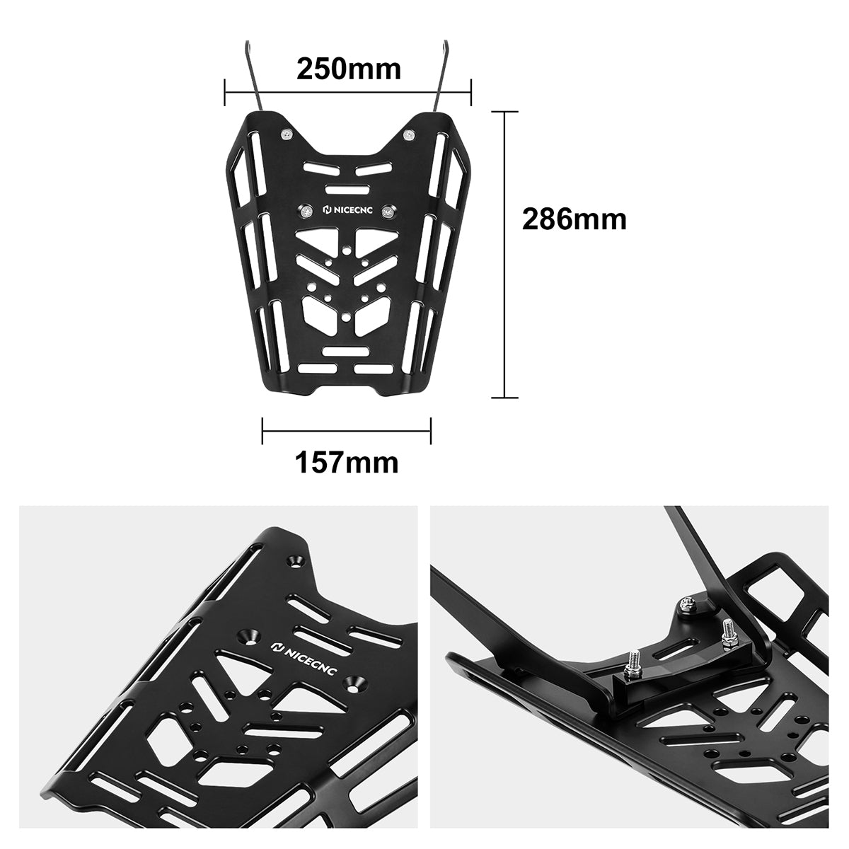 Hinten Gepäck Rack Heck Rack Für Suzuki DRZ400S/SM 2000-2024