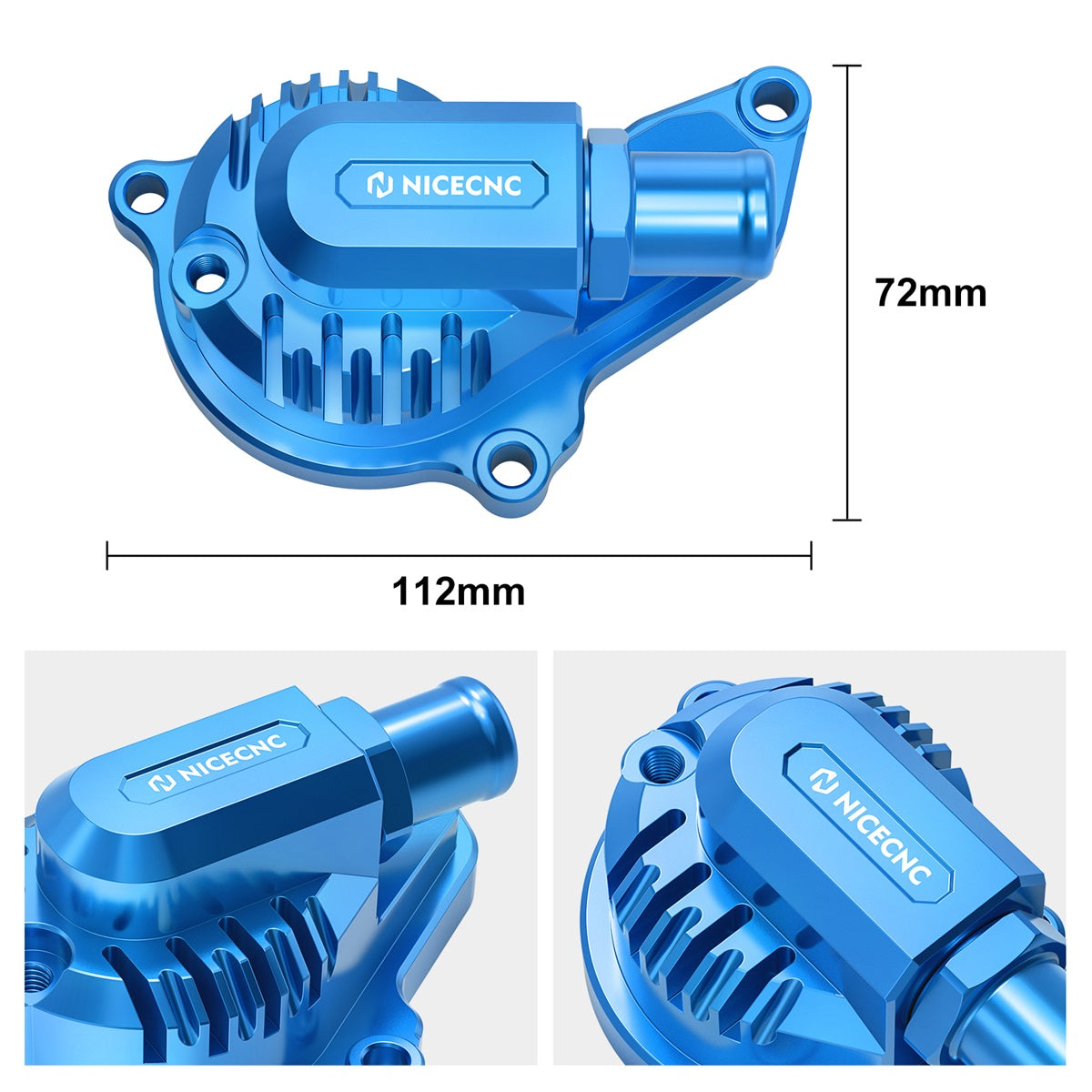 Wasserpumpenabdeckung für Suzuki DRZ 400S 2000-2024 DRZ 400SM 2005-2024