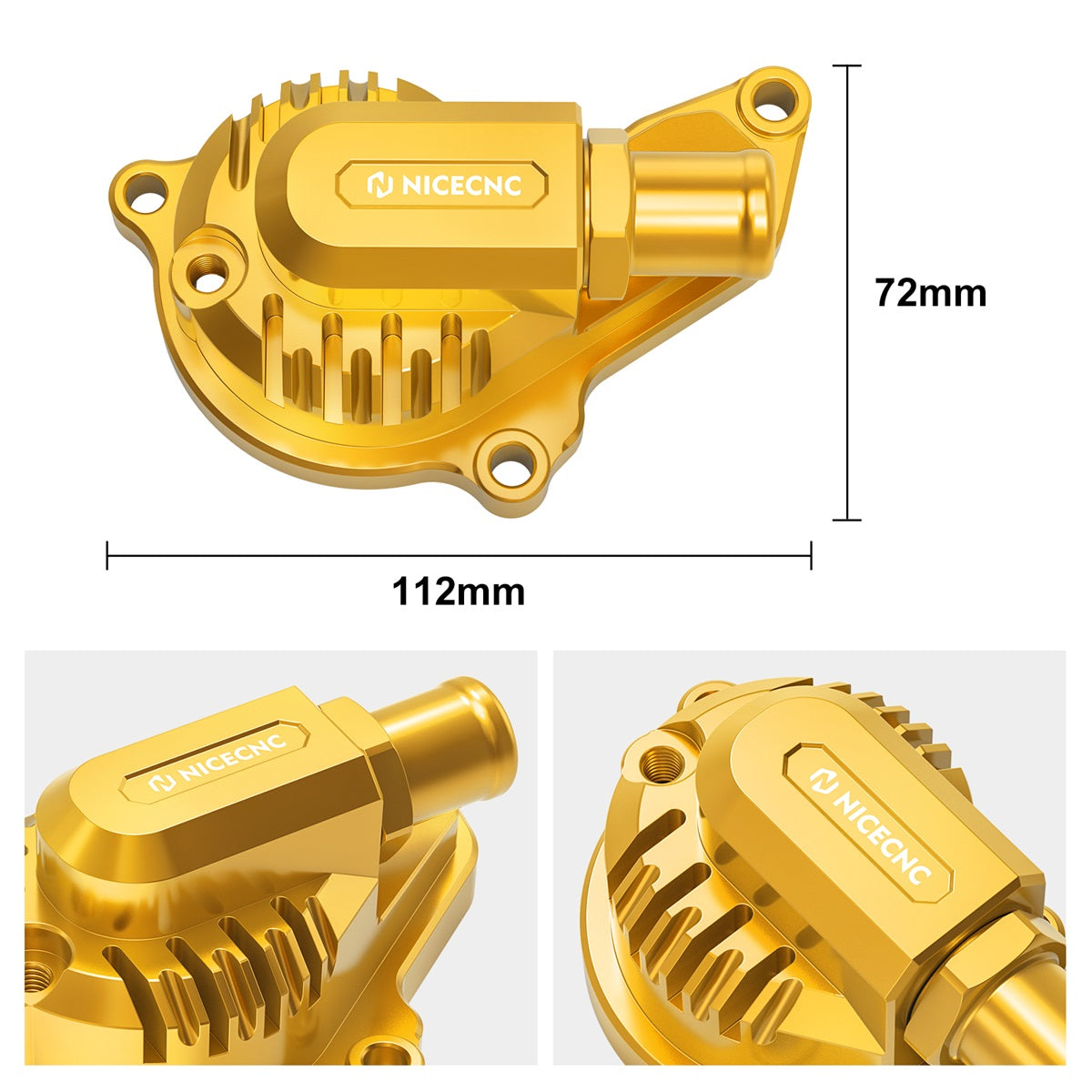 Wasserpumpenabdeckung für Suzuki DRZ 400S 2000-2024 DRZ 400SM 2005-2024