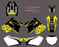 Motorrad-Aufkleber-Set mit voller Grafik für Suzuki RM125/RM250 2001-2012