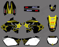 Motorrad-Aufkleber-Set mit voller Grafik für Suzuki RM125/RM250 2001-2012