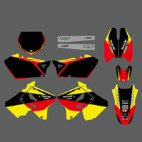 Motorrad-Aufkleber-Set mit voller Grafik für Suzuki RM125/RM250 2001-2012