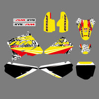 Team Graphics Aufkleber Aufkleber für Suzuki RM80/RM85 2005-2018